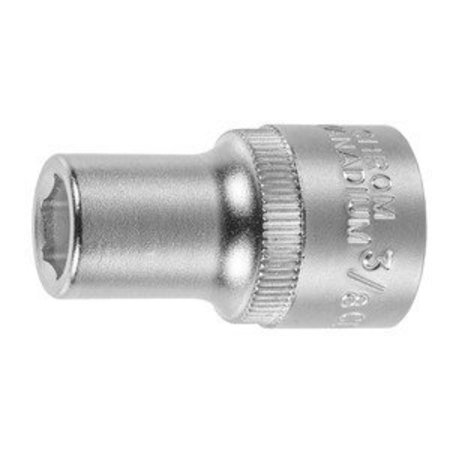 HOLEX 1/2 inch Drive Socket, 6 pt, 3/8 inch 642222 3/8